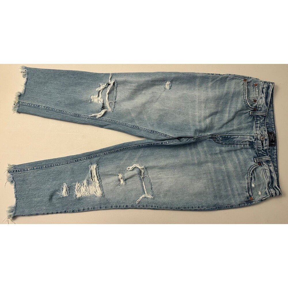 Abercrombie & Fitch Annie Girlfriend Jeans Women's Size 8R W29 Medium Washed